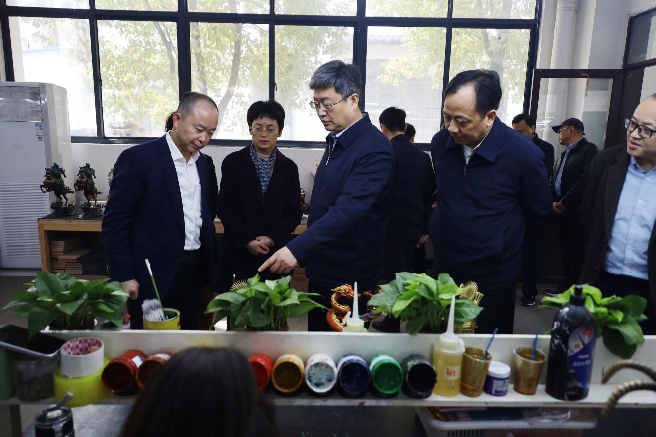 安徽省副省长孙勇调研菏美